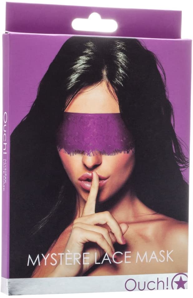 OUCH MYSTERE LACE MASK PURPLE