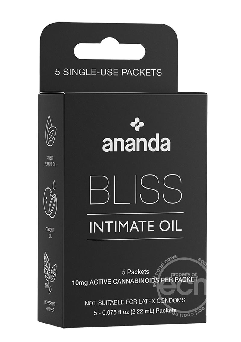 BLISS INTIMATE OIL 10MG PACK 5/BX