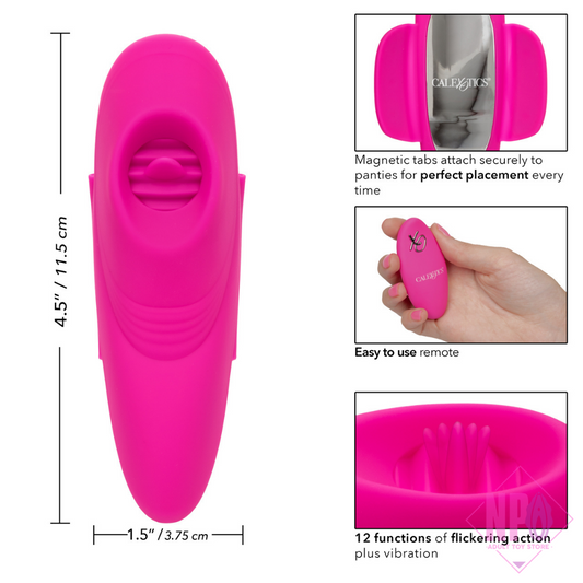 LOCK-N-PLAY FLICKER PANTY TEASER PINK