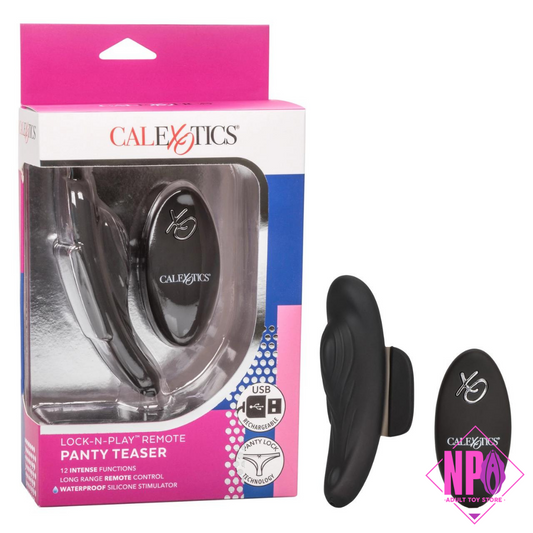 LOCK-N-PLAY REMOTE PANTY TEASER BLACK