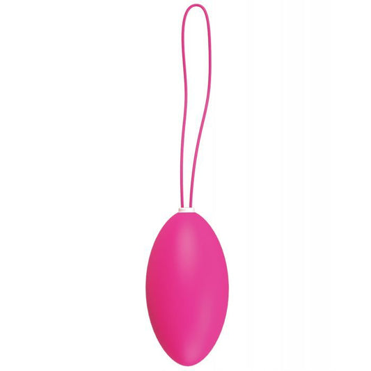 PEACH RECHARGEABLE EGG VIBE- FOXY PINK