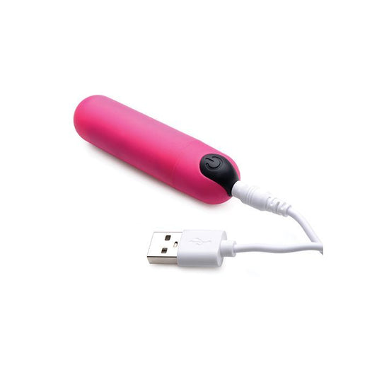 BANG! VIBRATING BULLET W/REMOTE -PINK