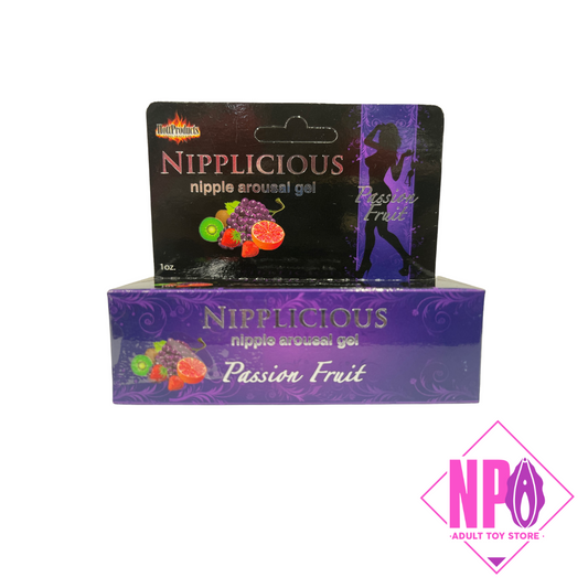 NIPPLICIOUS NIPPLE AROUSAL GEL PASSION FRUIT 1.0Z